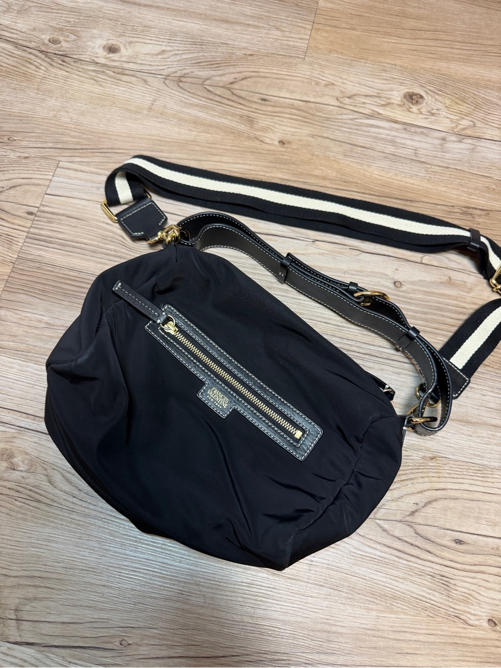 Frances Valentine black shoulder bag